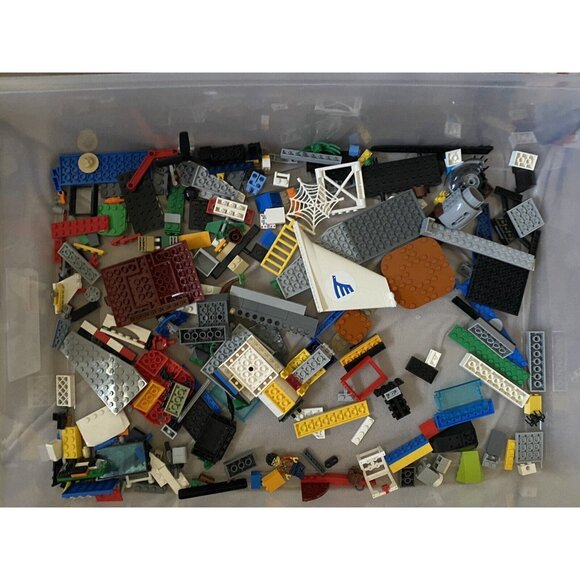 LEGO 3 lbs Pounds Random Parts Pieces Building Plates Blocks Washed Bulk Lot F - Picture 9 of 9